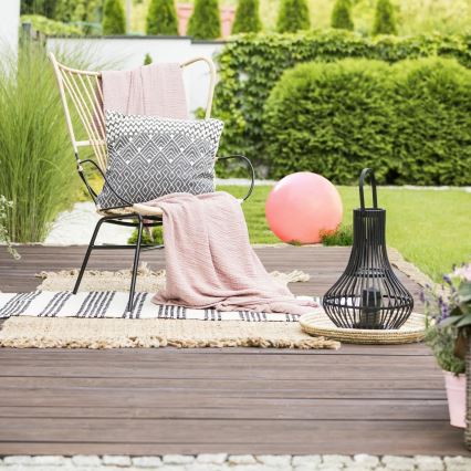 LED RGBW Solarna lampa BALL LED/3,2V pr. 20 cm IP65 + Daljinski upravljač