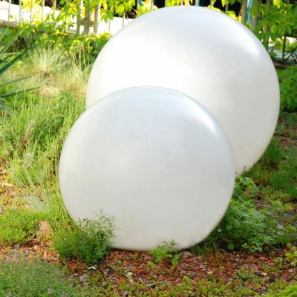 LED RGBW Solarna lampa BALL LED/3,2V pr. 20 cm IP65 + Daljinski upravljač