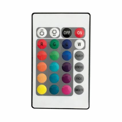 LED RGBW Solarna lampa BALL LED/3,2V pr. 20 cm IP65 + Daljinski upravljač