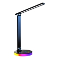 LED RGBW Stona lampa BRUNO LED/5W/5V 3000/4500/6000K crno