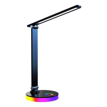 LED RGBW Stona lampa BRUNO LED/5W/5V 3000/4500/6000K crno