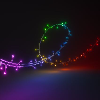 Nanoleaf - LED RGBW Vanjske Božićne lampice ESSENTIALS 250xLED 2x10m 2700-6500K Wi-Fi IP44