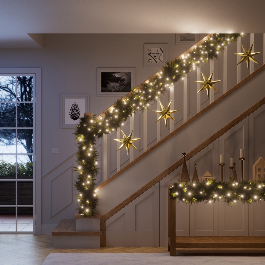 Nanoleaf - LED RGBW Vanjske Božićne lampice ESSENTIALS 250xLED 2x10m 2700-6500K Wi-Fi IP44