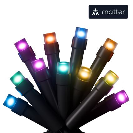 Nanoleaf - LED RGBW Vanjske Božićne lampice ESSENTIALS 250xLED 2x10m 2700-6500K Wi-Fi IP44
