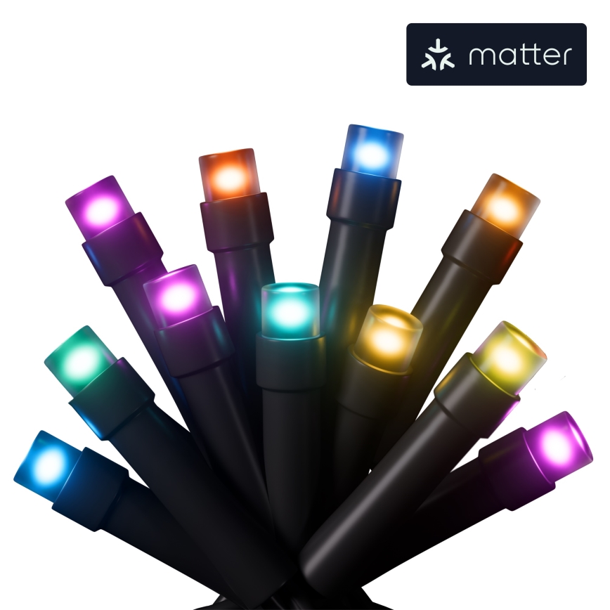 Nanoleaf - LED RGBW Vanjske Božićne lampice ESSENTIALS 250xLED 2x10m 2700-6500K Wi-Fi IP44