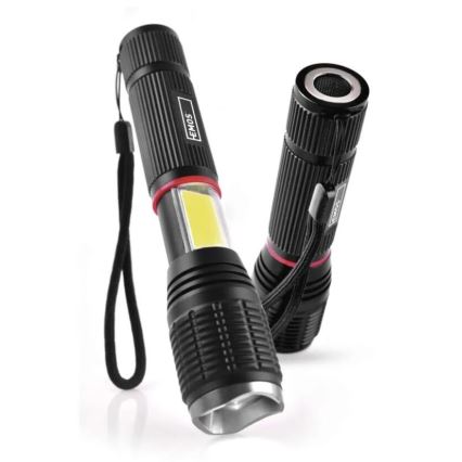 LED Ručna lampa 2u1 COB LED/3xAAA