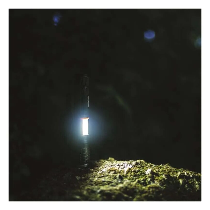LED Ručna lampa 2u1 COB LED/3xAAA