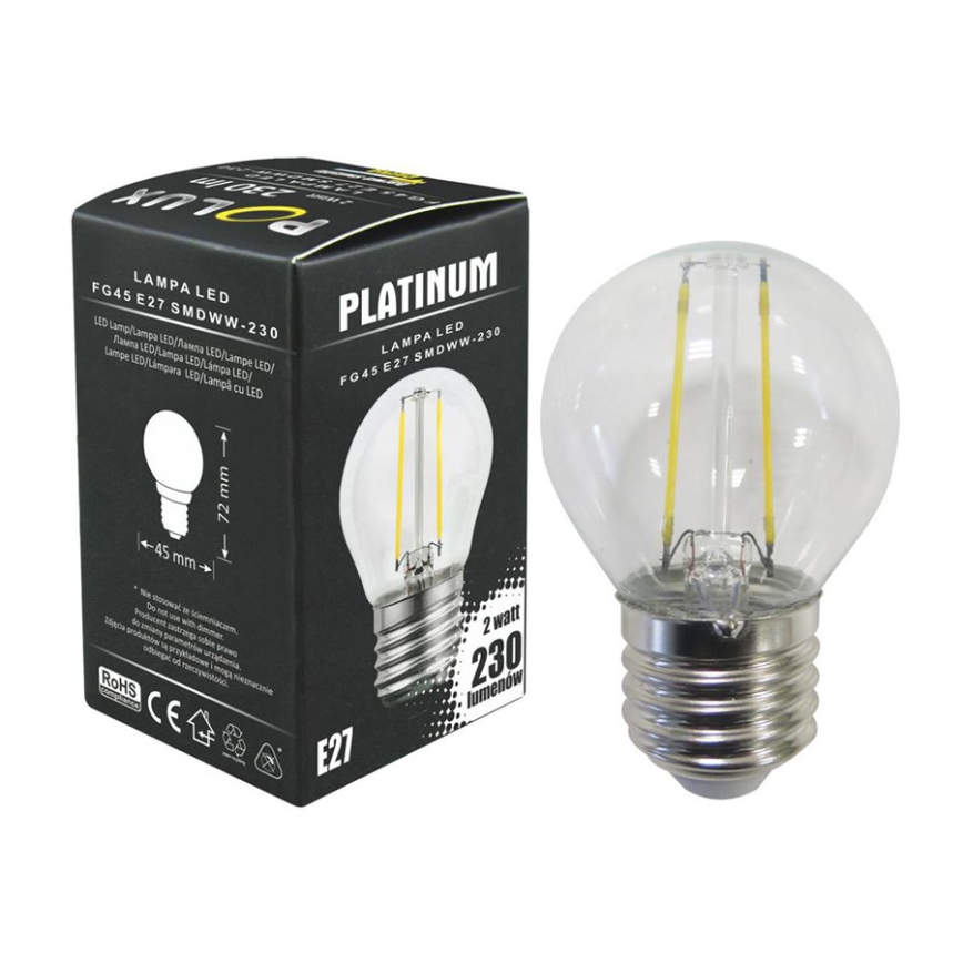 LED sijalica 1xE27/2,5W/230V 3000K