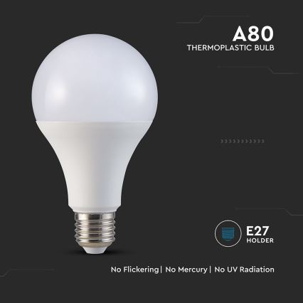 LED sijalica A80 E27/20W/230V 3000K