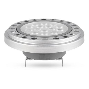 LED Sijalica AR111 G53/12W/12V 3000K srebrno 30°
