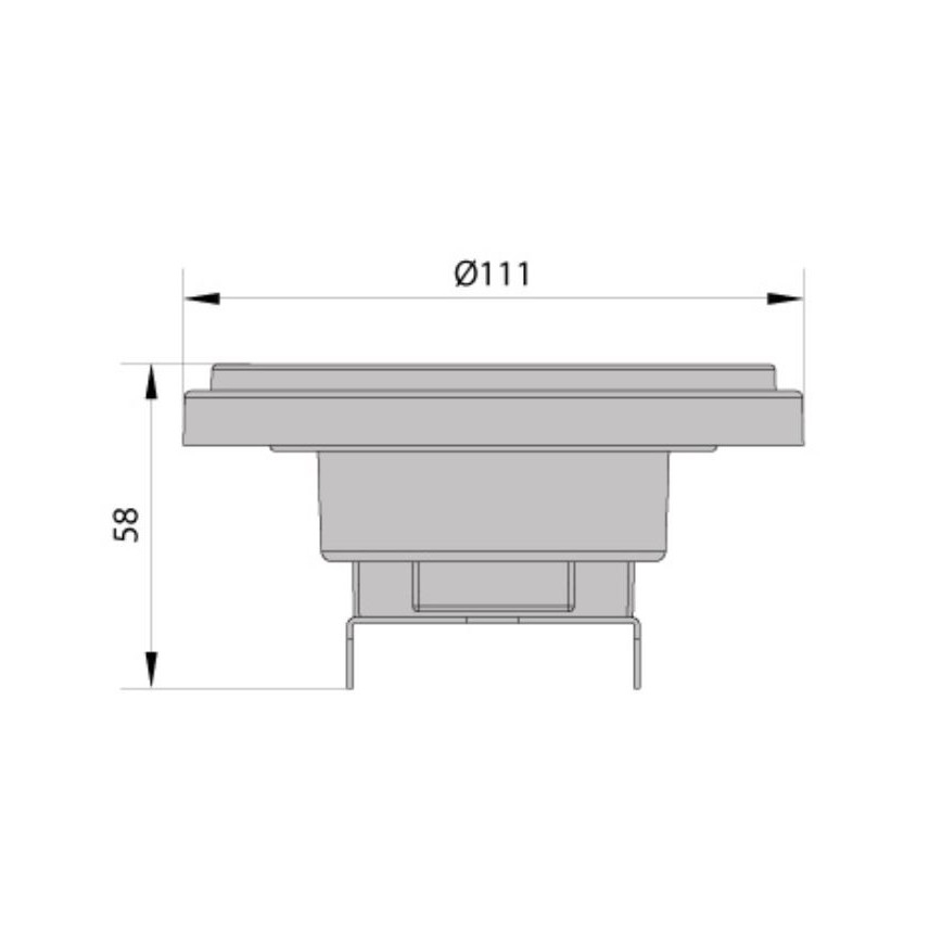 LED Sijalica AR111 G53/12W/12V 4000K