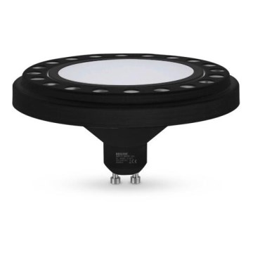 LED Sijalica AR111 GU10/12W/230V 4000K crno 120°