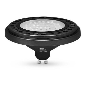LED Sijalica AR111 GU10/12W/230V 4000K crno 30°