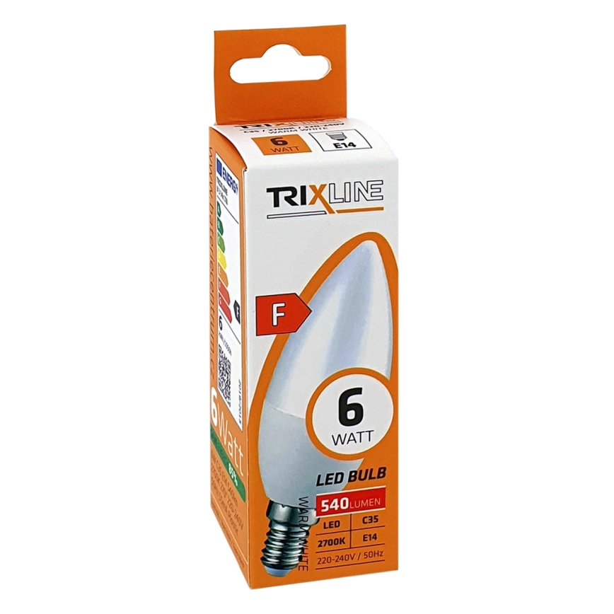 LED Sijalica C35 E14/6W/230V 2700K