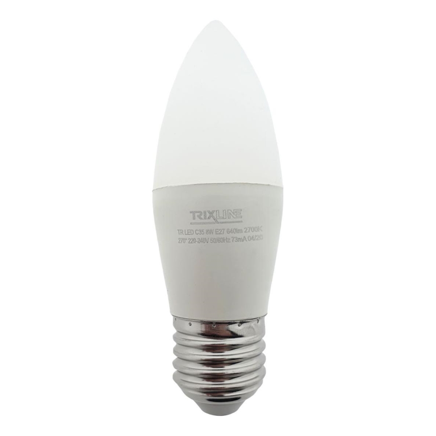 LED Sijalica C35 E27/8W/230V 2700K