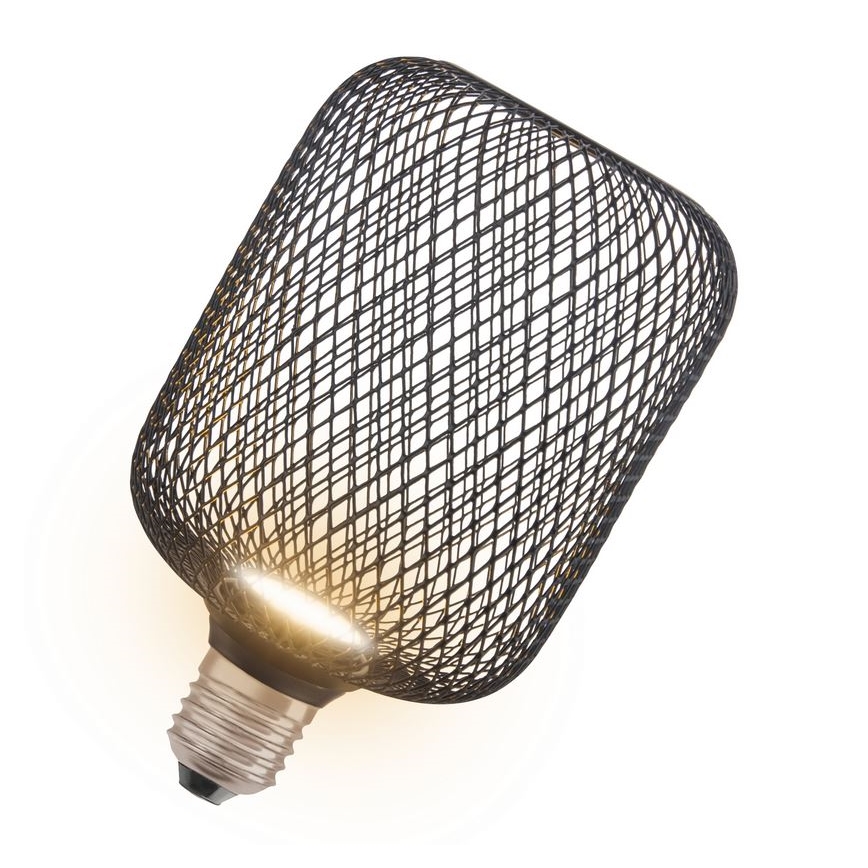 LED Sijalica DECOR FLAT E27/3,5W/230V 2700K crno - Osram