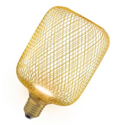 LED Sijalica DECOR FLAT E27/3,5W/230V 2700K zlatna - Osram