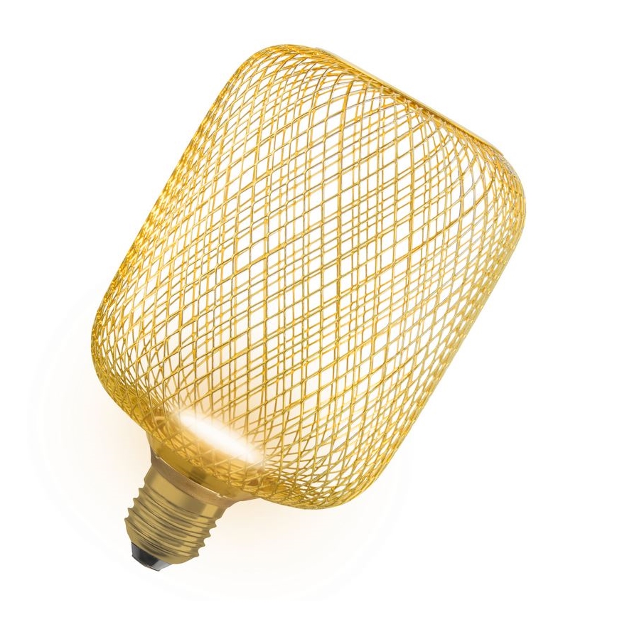 LED Sijalica DECOR FLAT E27/3,5W/230V 2700K zlatna - Osram