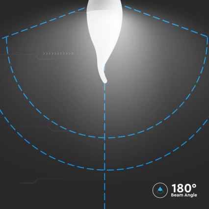 LED Sijalica E14/3,7W/230V 3000K