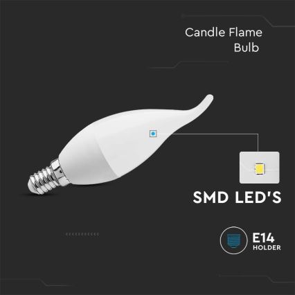 LED Sijalica E14/3,7W/230V 3000K