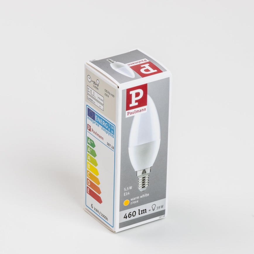 LED Sijalica E14/5,5W/230V 2700K - Paulmann 28718