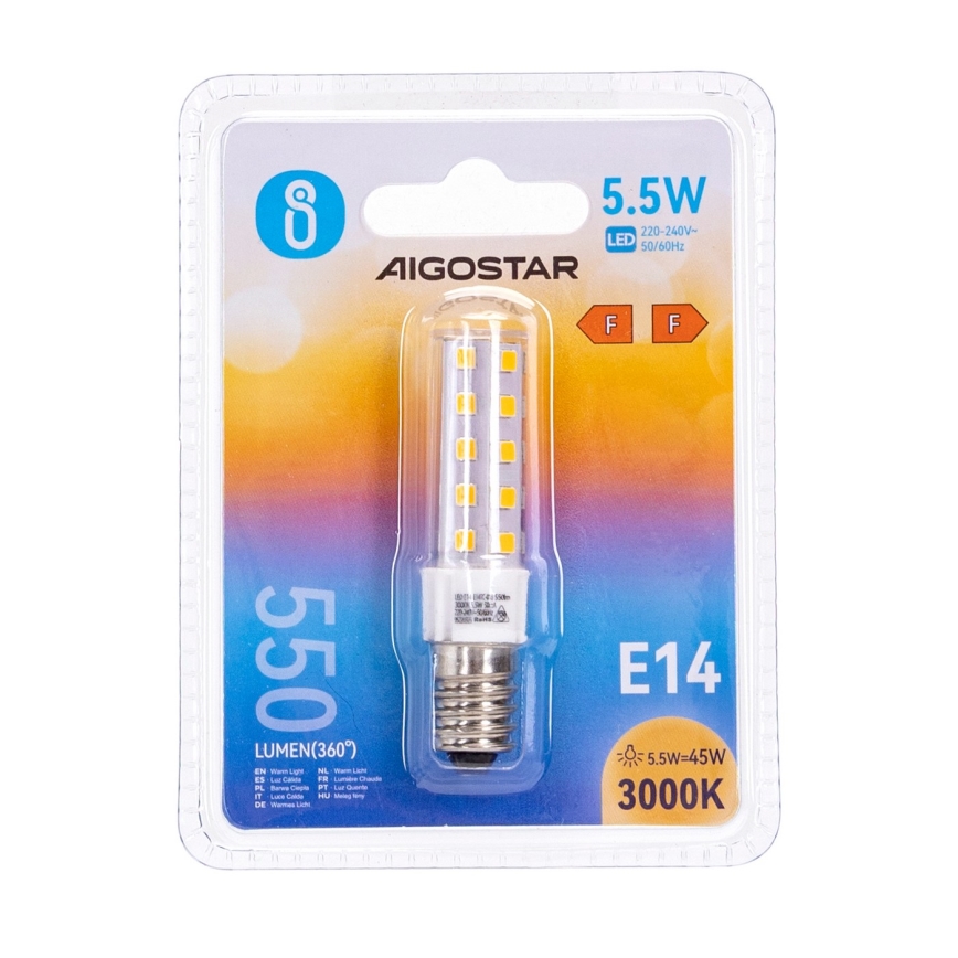 LED Sijalica E14/5,5W/230V 3000K - Aigostar
