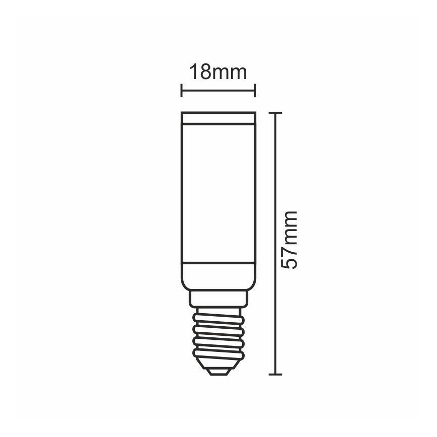 LED Sijalica E14/5W/230V 2800K
