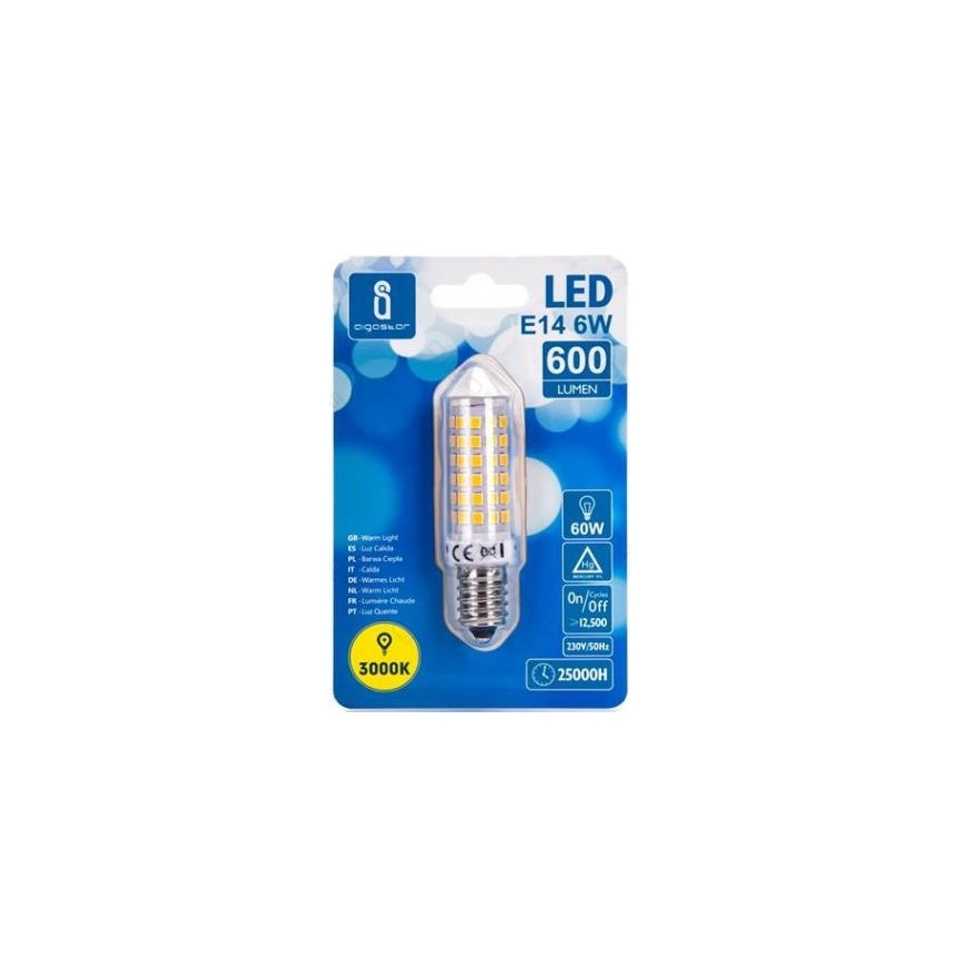 LED Sijalica E14/6W/230V 3000K - Aigostar