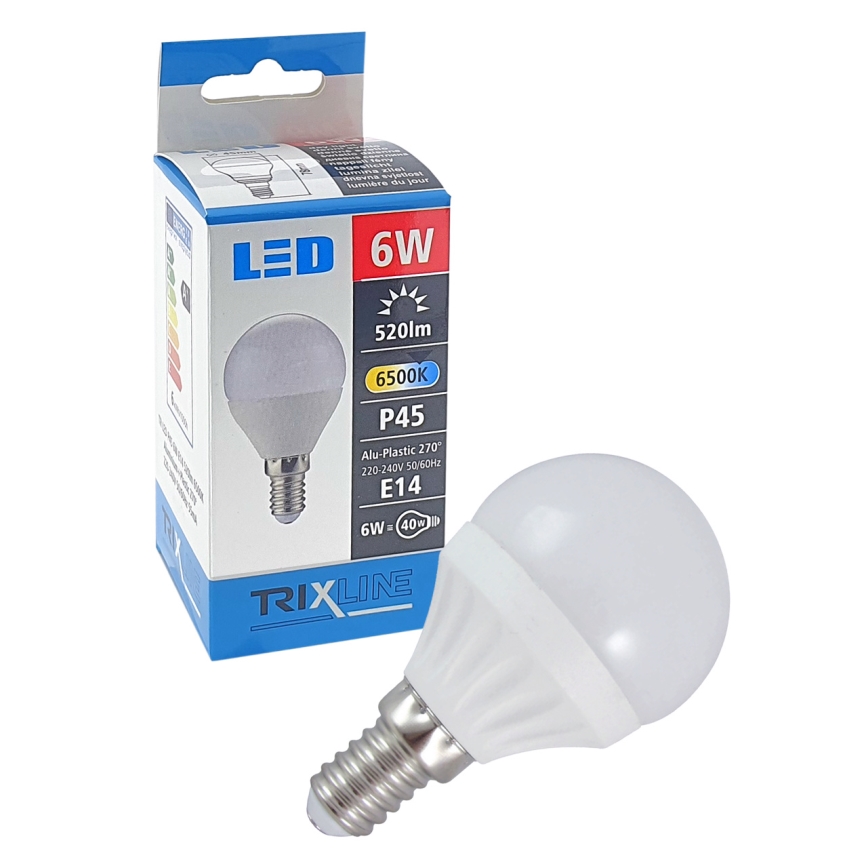 LED Sijalica E14/6W/230V 6500K