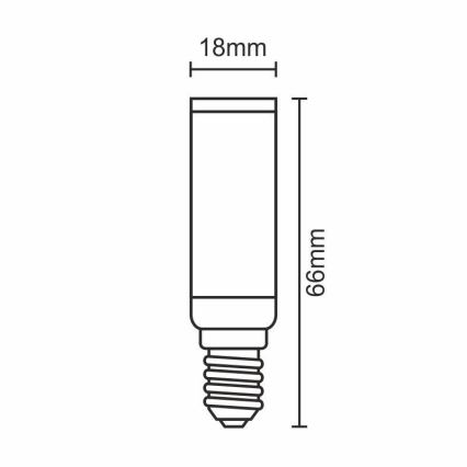 LED Sijalica E14/7W/230V 2700K