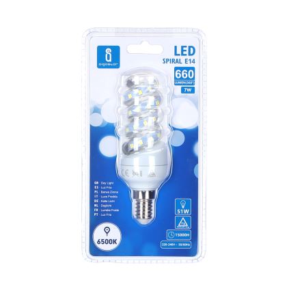 LED Sijalica E14/7W/230V 6500K - Aigostar