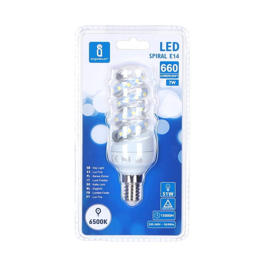 LED Sijalica E14/7W/230V 6500K - Aigostar