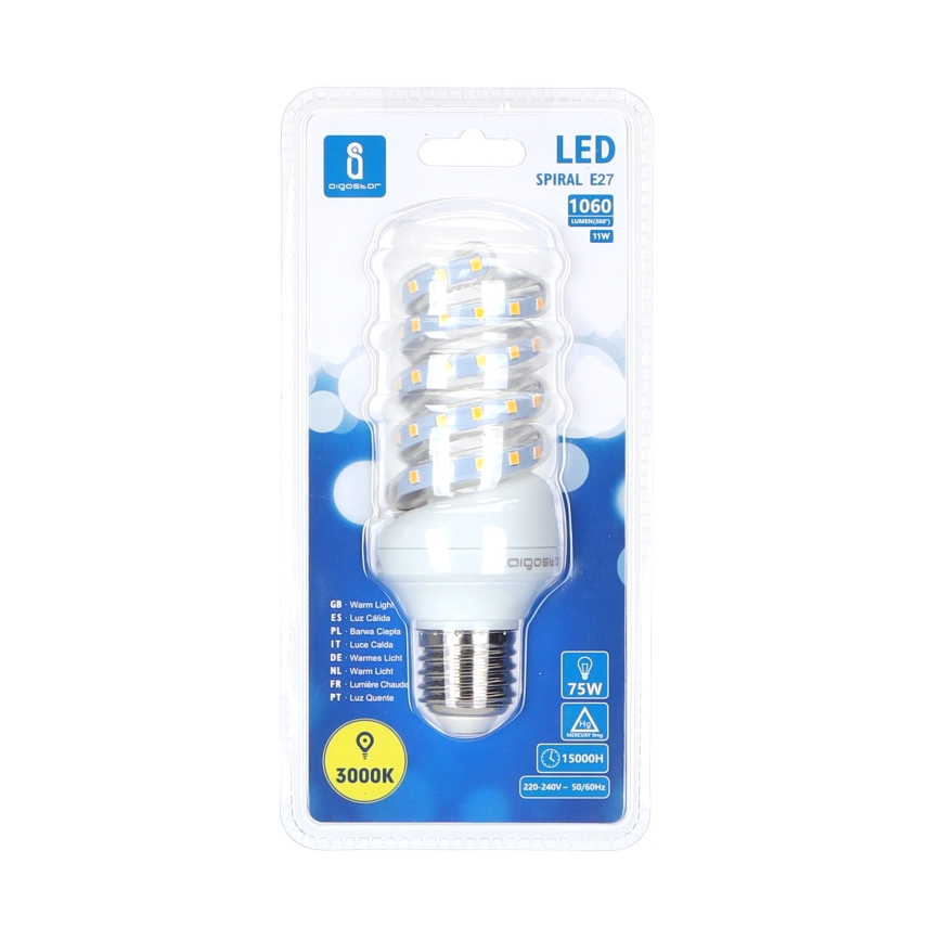 LED Sijalica E27/11W/230V 3000K - Aigostar