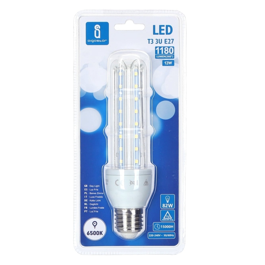 LED Sijalica E27/12W/230V 6500K - Aigostar