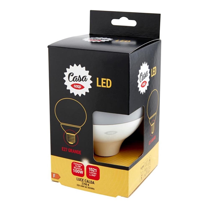 LED Sijalica E27/14,5W/230V 2700K