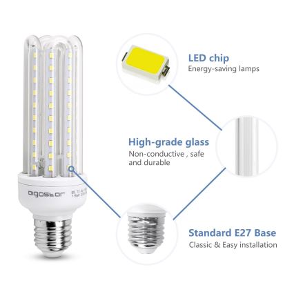 LED Sijalica E27/15W/230V 6500K - Aigostar