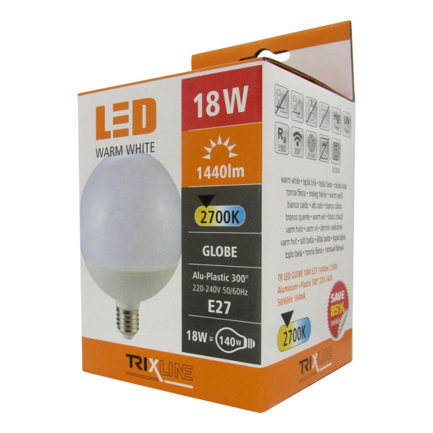 LED Sijalica E27/18W/230V 2700K
