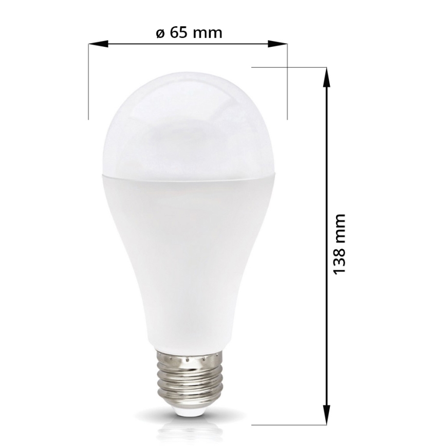 LED Sijalica E27/18W/230V 4000K