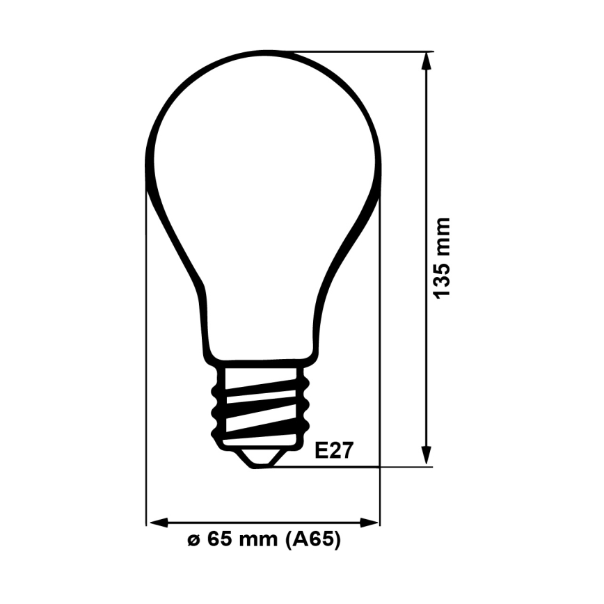 LED Sijalica E27/18W/230V 4200K