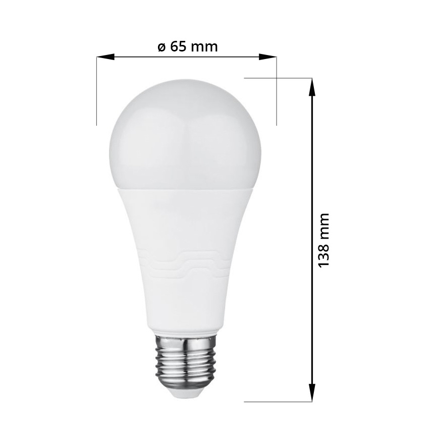 LED Sijalica E27/18W/230V 6000K 2000 Im