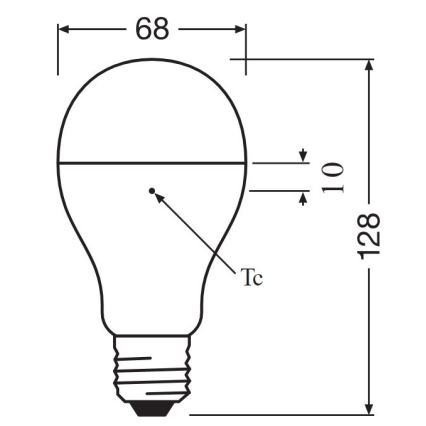 LED Sijalica E27/19W/230V 2700K - Osram