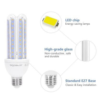 LED Sijalica E27/23W/230V 3000K - Aigostar