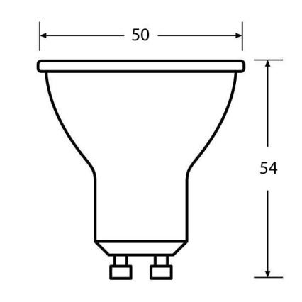 LED Sijalica ECO GU10/5W/230V 2700K 350lm