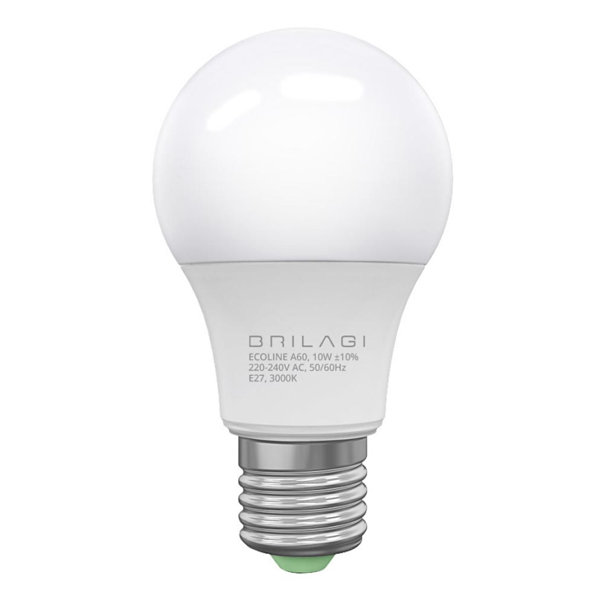 LED Sijalica ECOLINE A60 E27/10W/230V 3000K - Brilagi