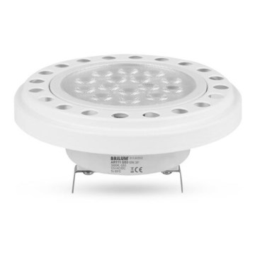 LED Sijalica ECOLINE AR111 G53/12W/12V 3000K 30° bela - Brilagi