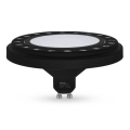 LED Sijalica ECOLINE AR111 GU10/12W/230V 3000K 120° crno - Brilagi