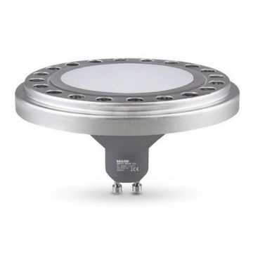 LED Sijalica ECOLINE AR111 GU10/12W/230V 3000K 120° srebrno - Brilagi
