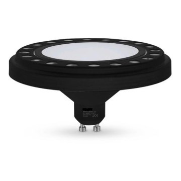 LED Sijalica ECOLINE AR111 GU10/15W/230V 3000K 120° crno - Brilagi