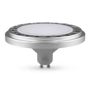 LED Sijalica ECOLINE AR111 GU10/15W/230V 3000K 120° srebrno - Brilagi