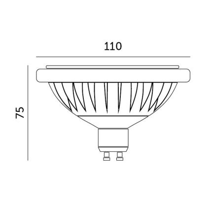 LED Sijalica ES111 GU10/15W/230V 4000K